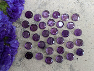 Amethyst Portrait Cuts - 8mm
