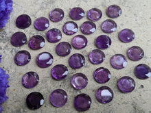 Load image into Gallery viewer, Amethyst 8mm Fancy Cut Facets
