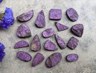 Raw Purpurite Small Cabochons