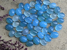 Load image into Gallery viewer, Blue Chalcedony Oval Cabochons - 7x9mm
