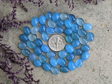 Load image into Gallery viewer, Blue Chalcedony Oval Cabochons - 7x9mm
