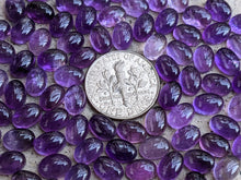 Load image into Gallery viewer, Amethyst Oval Cabochons - 5x7mm
