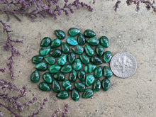 Load image into Gallery viewer, Malachite Teardrop Cabochons - 6x9mm
