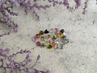 Tourmaline Heart Facets - 4mm