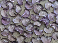 Amethyst Mini Crescent Moon Cabochons