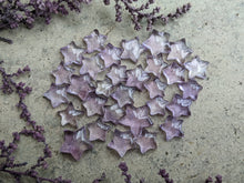 Load image into Gallery viewer, Amethyst Mini Star Cabochons
