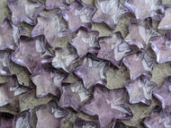 Amethyst Mini Star Cabochons