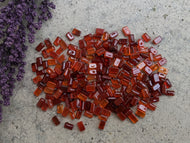 Carnelian Rectangular Cabochons - 3x5mm
