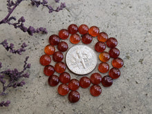 Load image into Gallery viewer, Carnelian Round Cabochons - 6mm
