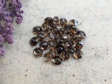 Load image into Gallery viewer, Smoky Quartz Rose Cut Round Facets - 6mm
