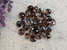 Load image into Gallery viewer, Smoky Quartz Rose Cut Round Facets - 6mm
