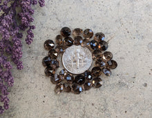 Load image into Gallery viewer, Smoky Quartz Rose Cut Round Facets - 6mm
