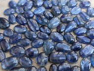 Clearance Imperfect Kyanite Oval Cabochons (Blue)