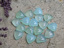 Load image into Gallery viewer, Chalcedony Trillion Cabochons - 8mm
