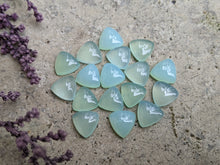 Load image into Gallery viewer, Chalcedony Trillion Cabochons - 8mm
