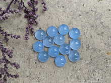 Load image into Gallery viewer, Blue Chalcedony Round Cabochons - 8mm
