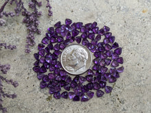 Load image into Gallery viewer, Amethyst Trillion Facets - 4mm
