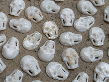 Load image into Gallery viewer, Mother of Pearl Skull Cabochons
