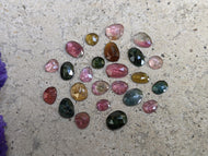 Tourmaline Rose Cut Cabochons