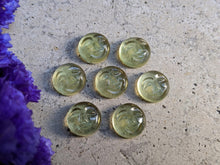 Load image into Gallery viewer, Lemon Quartz Carved Face Cabochons - 12mm
